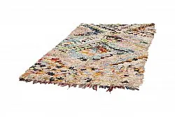 Marokkansk berber tæppe Boucherouite 210 x 160 cm