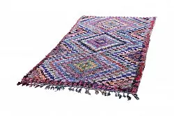 Marokkansk berber tæppe Boucherouite 230 x 135 cm