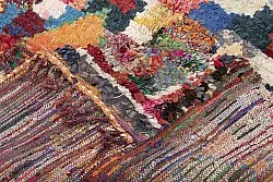 Marokkansk berber tæppe Boucherouite 210 x 150 cm
