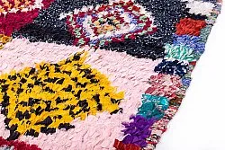 Marokkansk berber tæppe Boucherouite 205 x 120 cm