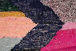 Marokkansk berber tæppe Boucherouite 135 x 240 cm