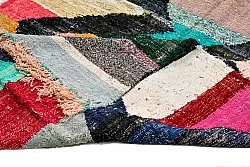 Marokkansk berber tæppe Boucherouite 135 x 240 cm