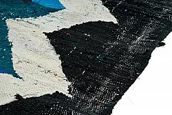 Marokkansk berber tæppe Boucherouite 130 x 220 cm