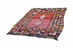 Marokkansk berber tæppe Boucherouite 225 x 150 cm