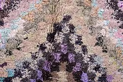 Marokkansk berber tæppe Boucherouite 220 x 125 cm