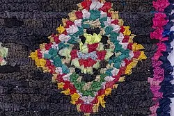 Marokkansk berber tæppe Boucherouite 245 x 115 cm