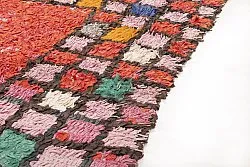 Marokkansk berber tæppe Boucherouite 225 x 150 cm