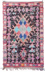 Marokkansk berber tæppe Boucherouite 210 x 125 cm