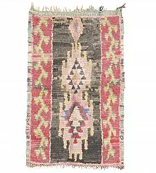 Marokkansk berber tæppe Boucherouite 160 x 100 cm