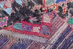 Marokkansk berber tæppe Boucherouite 210 x 125 cm