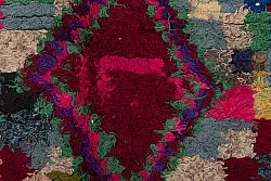 Marokkansk berber tæppe Boucherouite 290 x 145 cm
