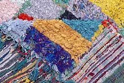 Marokkansk berber tæppe Boucherouite 250 x 120 cm