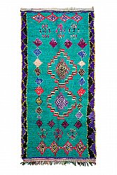 Tapis Marocain Berbère Boucherouite 155 x 335 cm