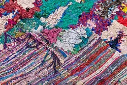 Marokkansk berber tæppe Boucherouite 200 x 160 cm