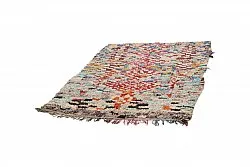 Marokkansk berber tæppe Boucherouite 205 x 145 cm