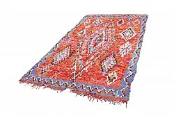 Marokkansk berber tæppe Boucherouite 265 x 150 cm