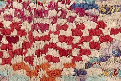 Marokkansk berber tæppe Boucherouite 205 x 145 cm