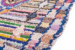 Marokkansk berber tæppe Boucherouite 225 x 140 cm
