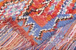 Marokkansk berber tæppe Boucherouite 265 x 150 cm