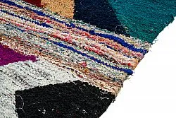 Marokkansk berber tæppe Boucherouite 115 x 205 cm