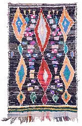 Marokkansk berber tæppe Boucherouite 235 x 150 cm