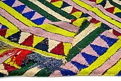 Marokkansk berber tæppe Boucherouite 170 x 255 cm