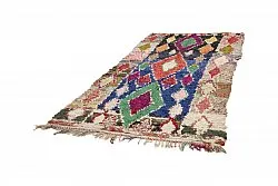 Marokkansk berber tæppe Boucherouite 295 x 150 cm