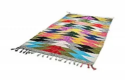 Marokkansk berber tæppe Boucherouite 155 x 255 cm