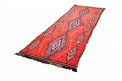 Marokkansk berber tæppe Boucherouite 360 x 170 cm