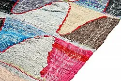 Marokkansk berber tæppe Boucherouite 135 x 275 cm