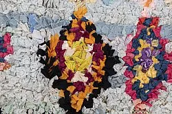Marokkansk berber tæppe Boucherouite 290 x 95 cm