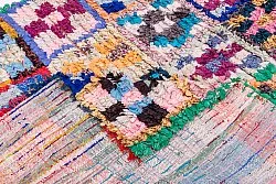 Marokkansk berber tæppe Boucherouite 195 x 150 cm