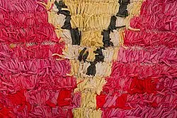 Marokkansk berber tæppe Boucherouite 390 x 150 cm