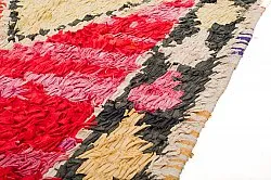 Marokkansk berber tæppe Boucherouite 390 x 150 cm