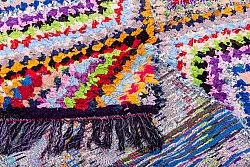 Marokkansk berber tæppe Boucherouite 225 x 140 cm