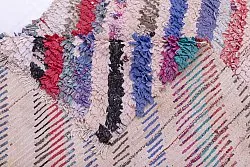 Marokkansk berber tæppe Boucherouite 250 x 100 cm