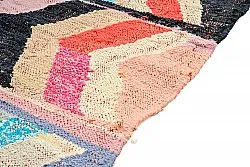 Marokkansk berber tæppe Boucherouite 130 x 290 cm