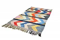 Marokkansk berber tæppe Boucherouite 135 x 250 cm