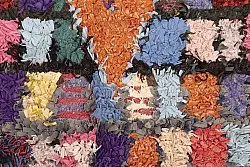 Marokkansk berber tæppe Boucherouite 195 x 125 cm