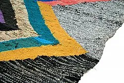 Marokkansk berber tæppe Boucherouite 140 x 235 cm