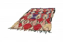 Marokkansk berber tæppe Boucherouite 235 x 160 cm