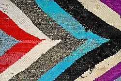 Marokkansk berber tæppe Boucherouite 165 x 270 cm