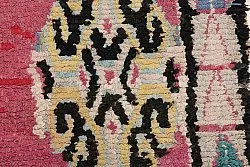 Marokkansk berber tæppe Boucherouite 240 x 105 cm