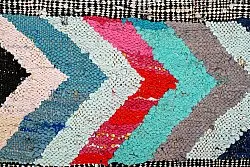 Marokkansk berber tæppe Boucherouite 145 x 270 cm