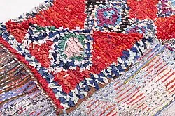 Marokkansk berber tæppe Boucherouite 295 x 110 cm
