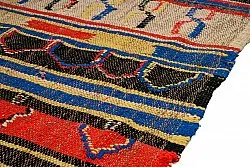 Marokkansk berber tæppe Boucherouite 165 x 235 cm