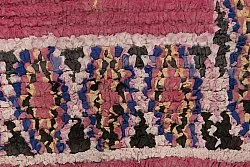 Marokkansk berber tæppe Boucherouite 275 x 130 cm
