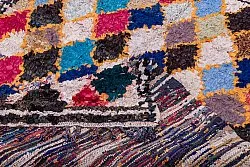 Marokkansk berber tæppe Boucherouite 185 x 150 cm