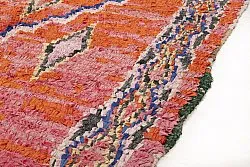 Marokkansk berber tæppe Boucherouite 275 x 130 cm