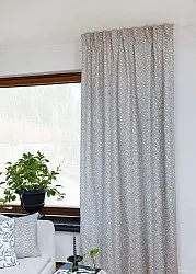 Gardiner - Bomuldsgardin Lilja (blå)